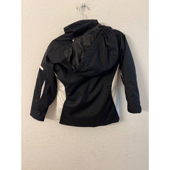 Chalet ski snow jacket coat black/white women size small - Picture 2 of 9